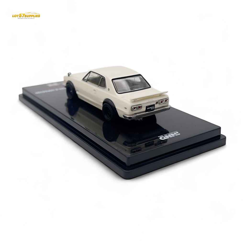 Inno64 Nissan Skyline 2000 GT-R KPGC10 White 1:64