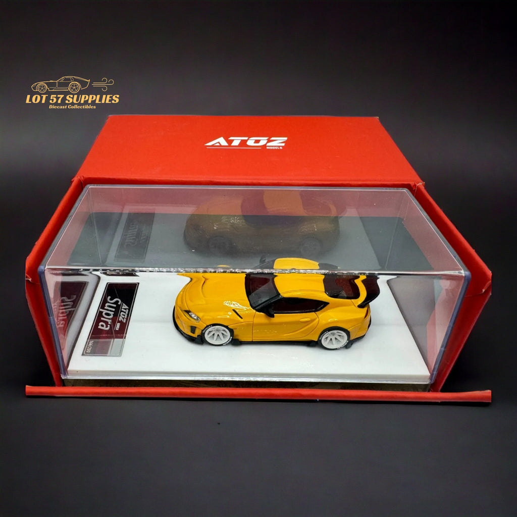ATOZ Toyota Supra GR Yellow 1:64