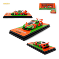 Inno64 Mazda RX-7 LBWK Orange/Green 1:64