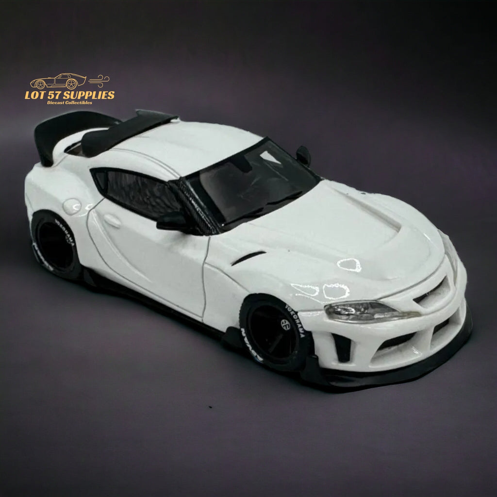 ATOZ Toyota Supra GR White 1:64