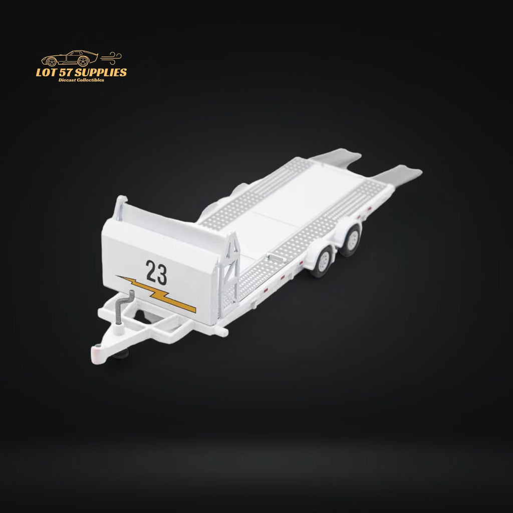 Aurora Model Car Towing Trailer 1:64