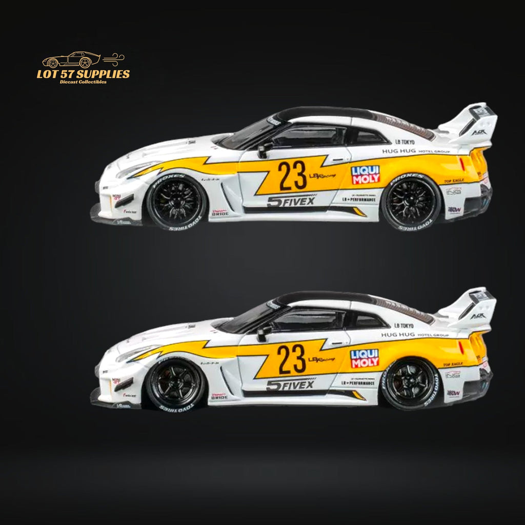 CM Model Nissan Skyline GT-R R35RR LBWK Silhouette 1:64