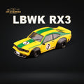 Inno64 Mazda RX-3 Savanna LBWK Yellow Green #3 1:64